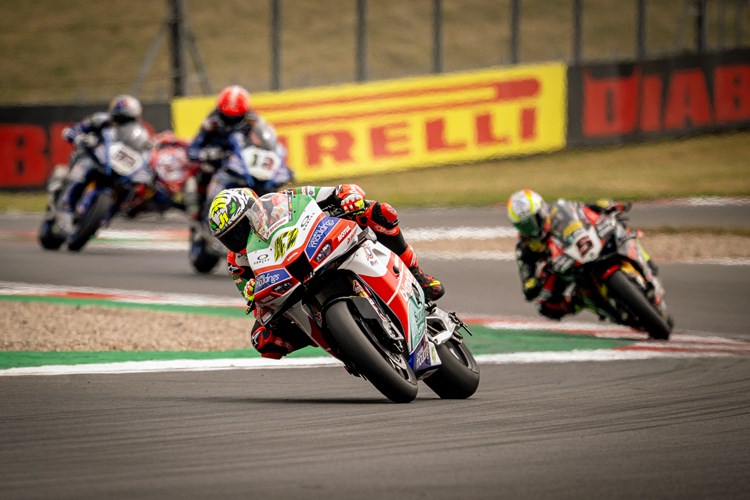 Bassani at Donington Park